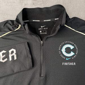 Nike Chicago Marathon 2019 Finisher 1/4 Zip Sweatshirt Men’s XL Running Dri-Fit